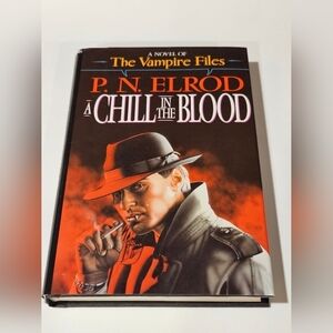 P.N. Elrod The Vampire Tales A Chill in the Blood Hardback Book Novel